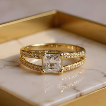 Anillo Circonia Mujer