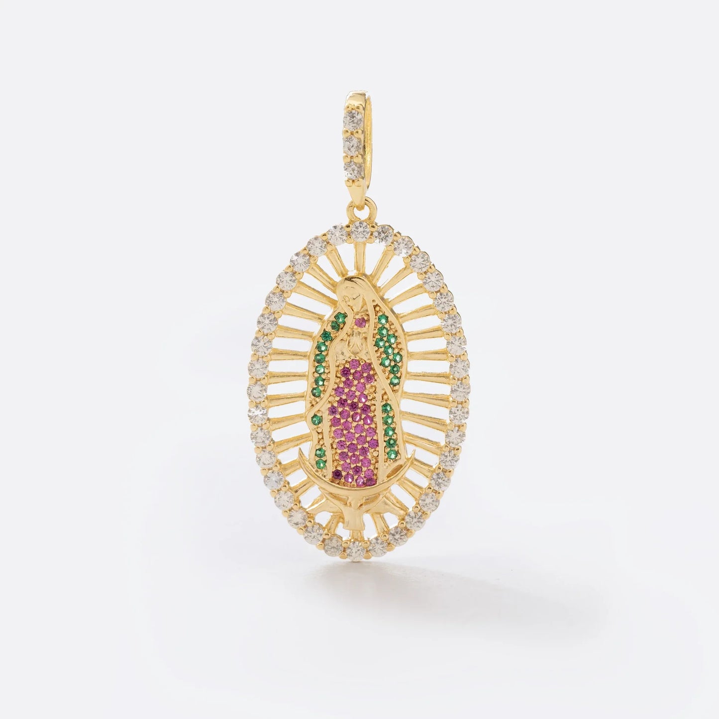DIJE VIRGEN GUADALUPE SWAROVSKI GRANDE