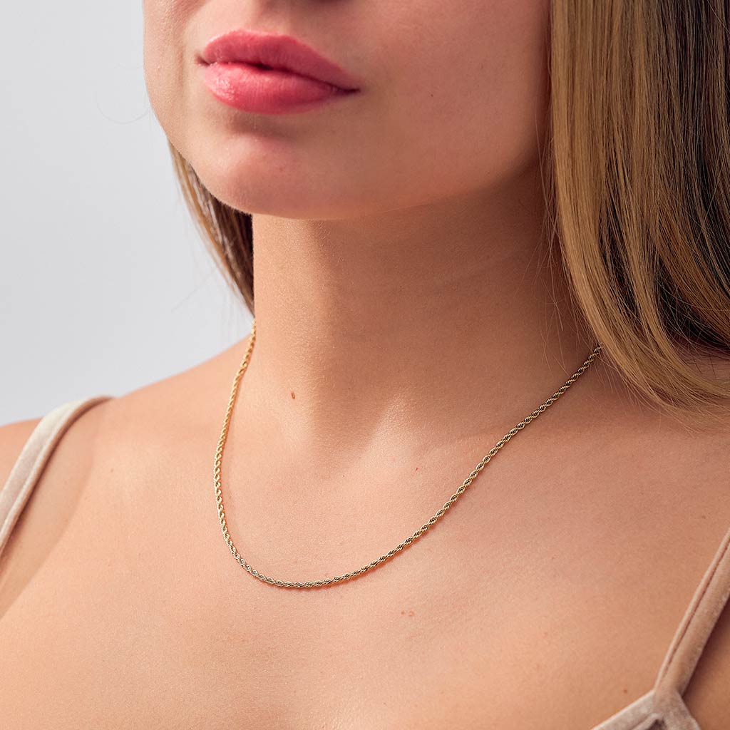 CADENA LAZO - 2MM 45CM (MUJER)