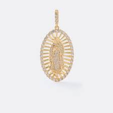 DIJE VIRGEN GUADALUPE SWAROVSKI GRANDE