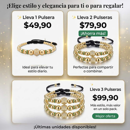 Pulsera Rombo Circonias Balin 6mm