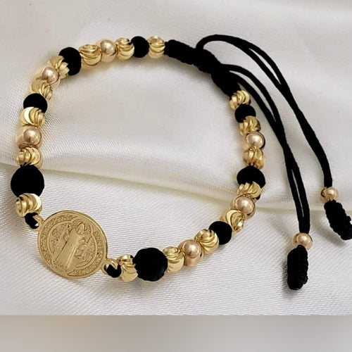 Pulsera de Protección San Benito Balin 6mm