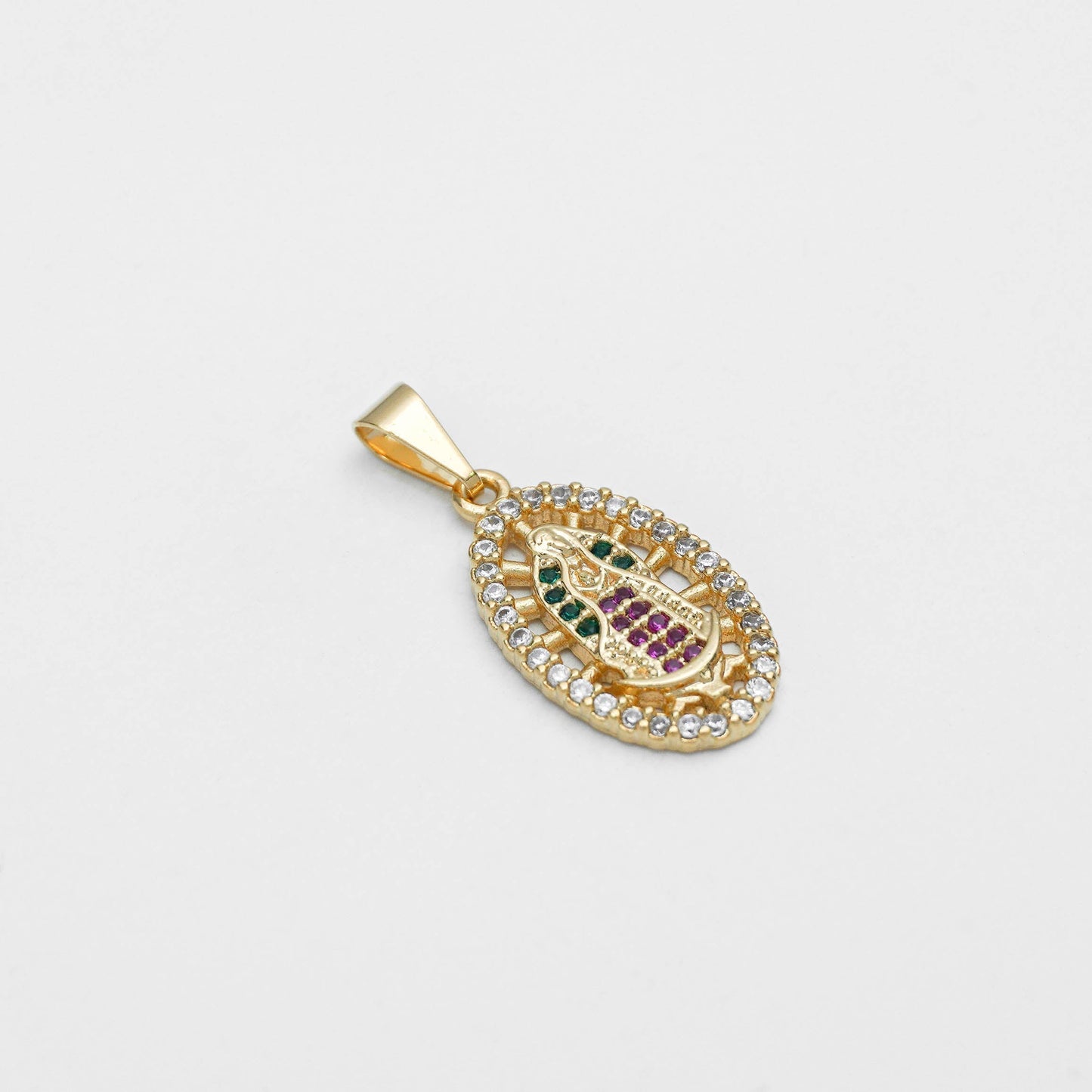 DIJE VIRGEN GUADALUPE SWAROVSKI